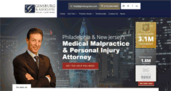 Desktop Screenshot of ginsburg-law.com